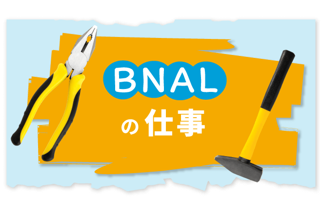 BNALの仕事